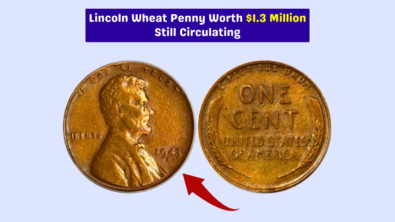 1943 copper Lincoln Wheat Penny